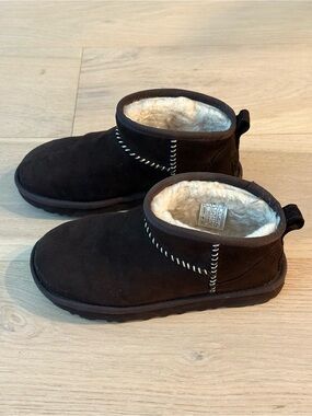UGG x Madhappy Classic Ultra Mini Chocolate Brown